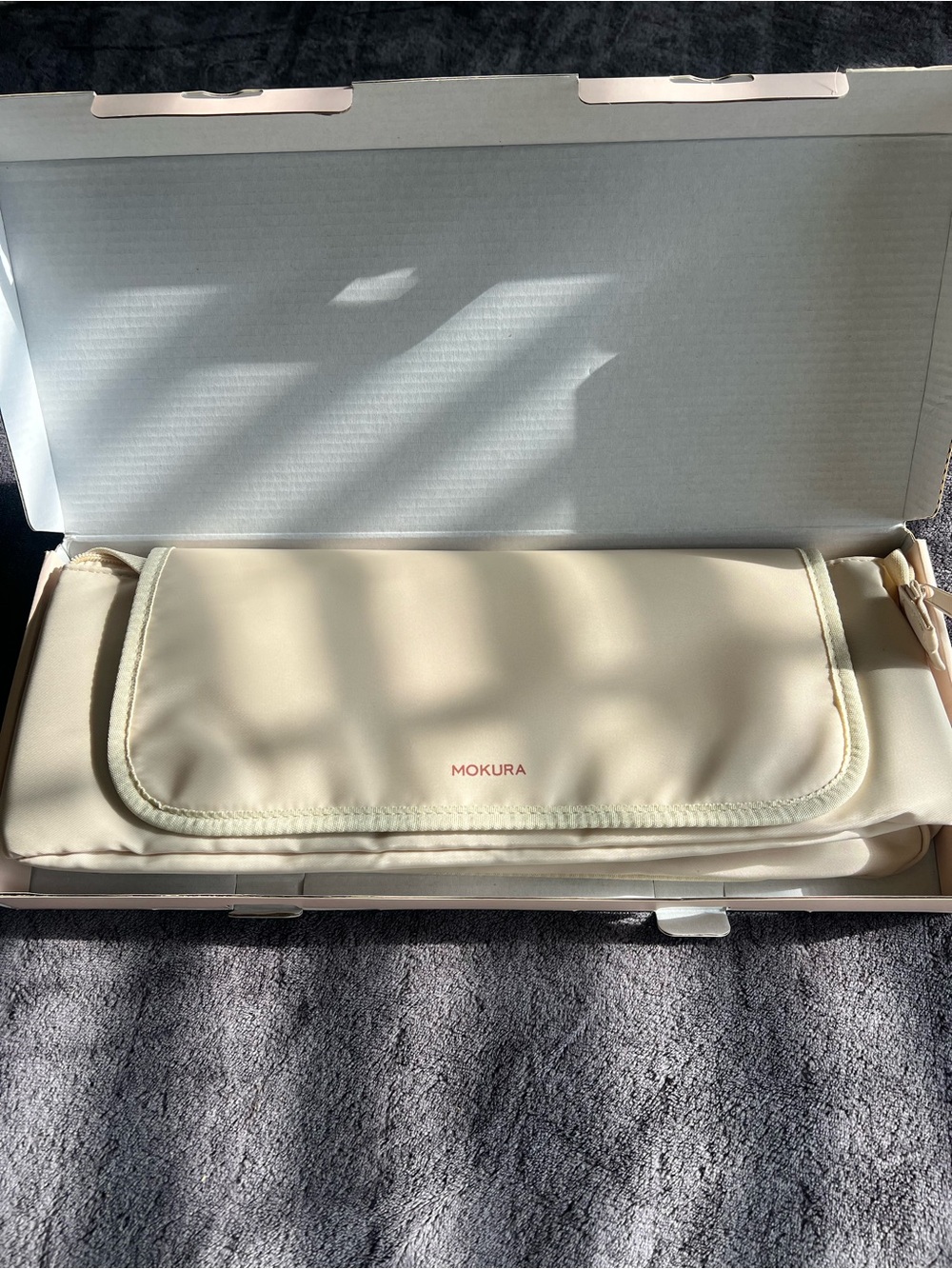Mokura Cream Women's Hot Tools bag